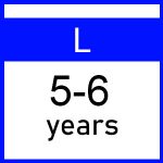 L (5-6 years) Rs 0